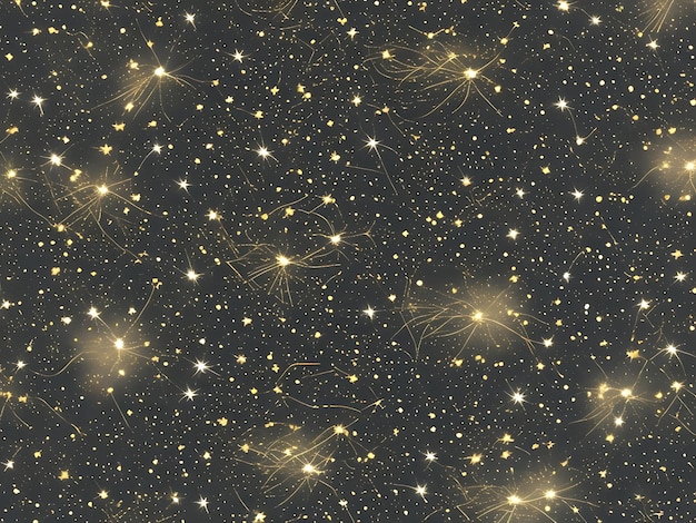 Фото Космический фон со звездной пылью и сияющими звездами, реалистичный красочный космос с туманностью и млечным путем