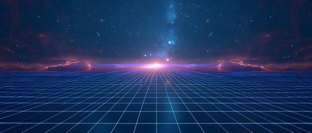 Photo a space background with stars and galaxy in the sky