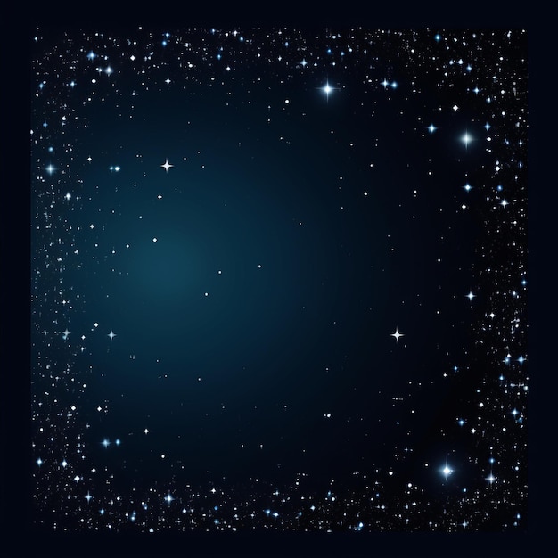 星のベクトル図と宇宙の背景