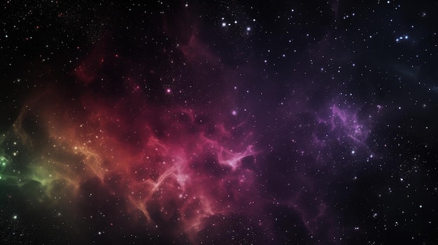 Space background with Vibrant Galaxies Luminescent Nebulas and a Sea of Stars galaxy background