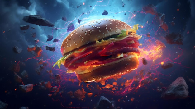 space burger galaxy