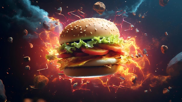 space burger galaxy