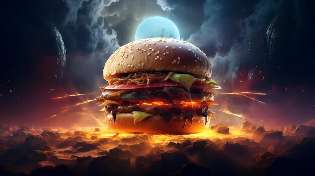 space burger galaxy