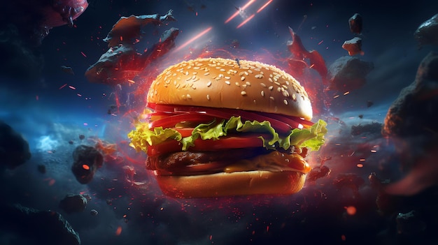 space burger galaxy