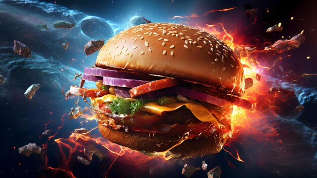 space burger galaxy