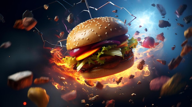 space burger galaxy