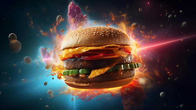 space burger galaxy