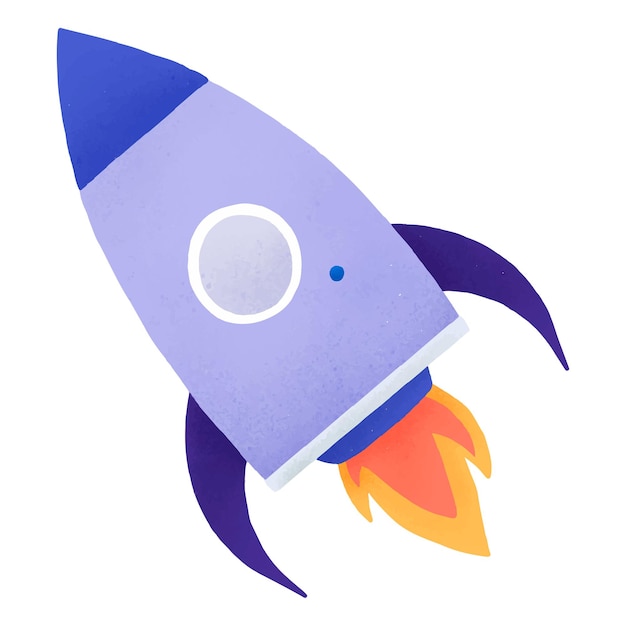 Space craft social media icon social ads template transparent png