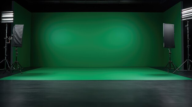 Space empty studio background