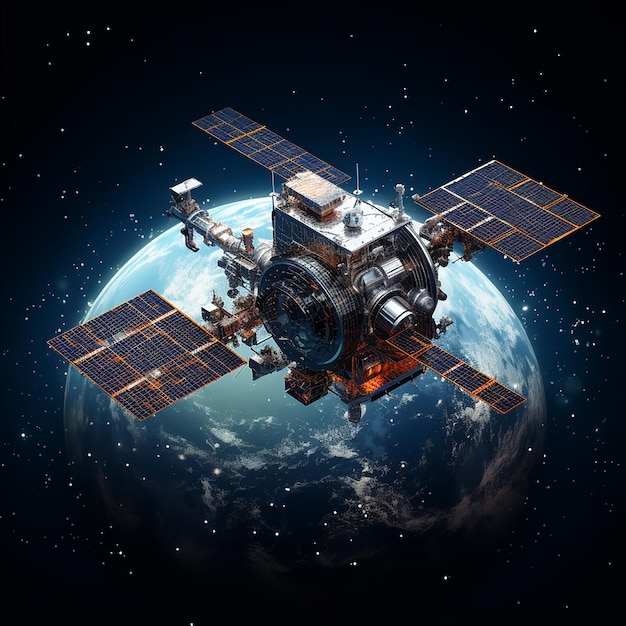 Premium AI Image Space Exploration at the University Satellite Innovation