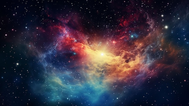 우주와 은하 가스 먼지 광속 이동