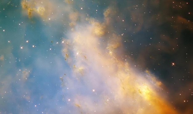 Space and glowing nebula background Elements of this image furnished by NASA