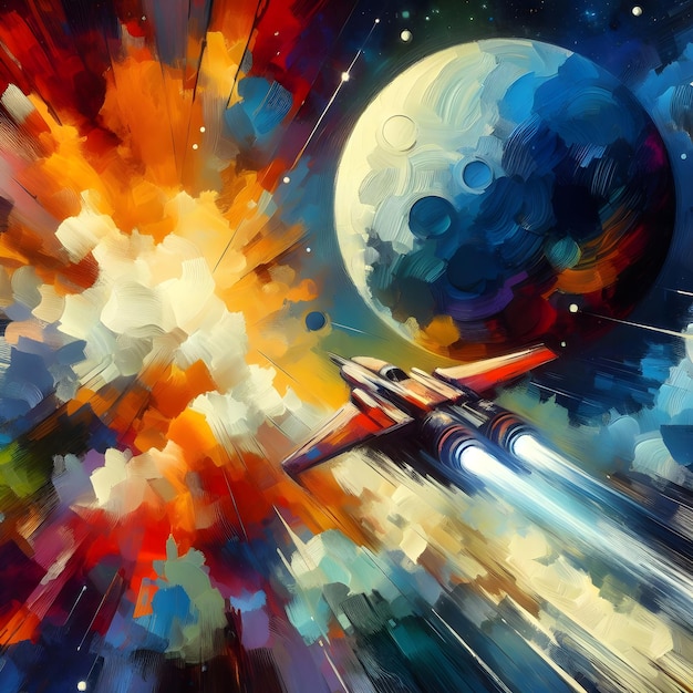 Space illustration