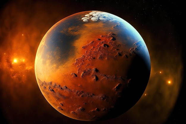 Space images of Mars