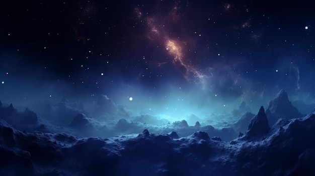 Space intergalactic background