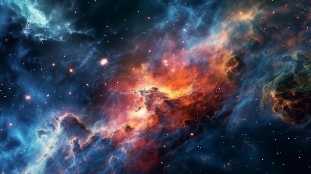 Space landscape