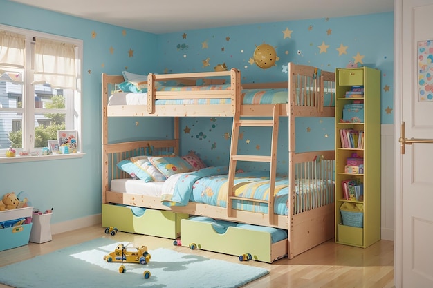 Space Saving Furniture & Design Ideas for Children's Bedroom