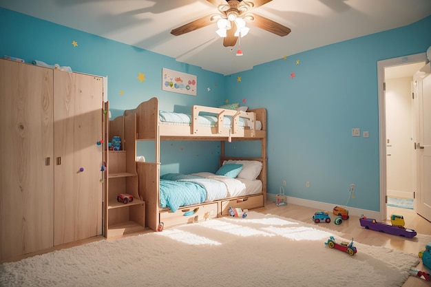 Space Saving Kids Bedroom Clever Design Ideas