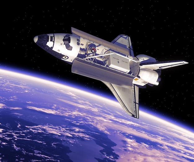 Space Shuttle in Space