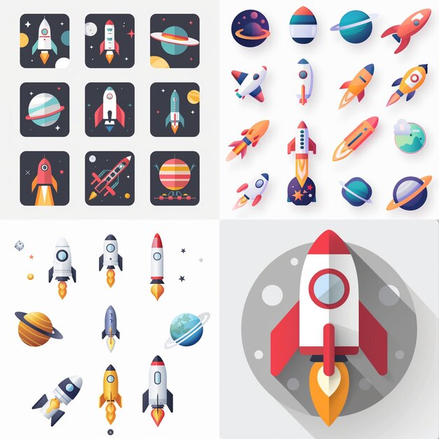 Photo a space shuttle with a space shuttle on the bottom