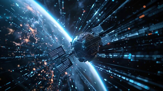 Space Station Constructed in Earths Mantle