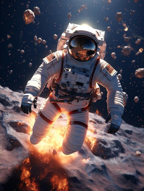 space suit HD 8K wallpaper Stock Photographic Image