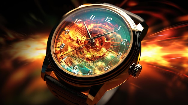Space time piece HD 8K wallpaper Stock Photographic Image
