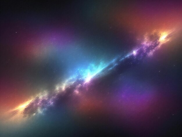 Space wallpaper banner background ai generated