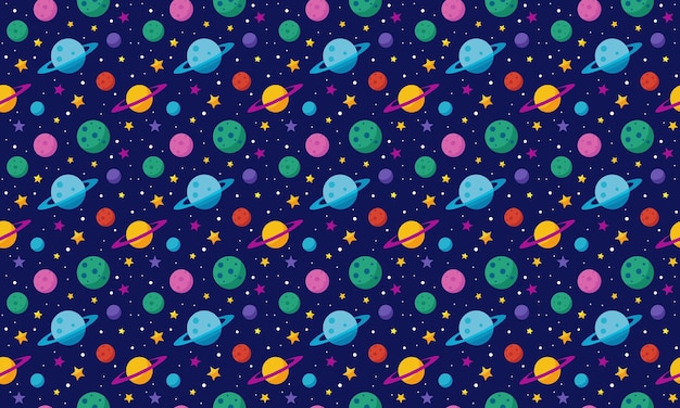 Дизайн SpaceInspired Беспроводный рисунок обоев Фон
