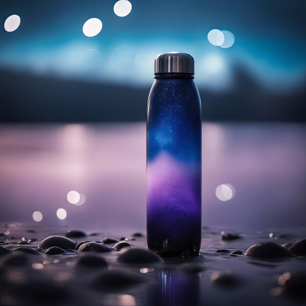 Photo spaceinspired water bottle