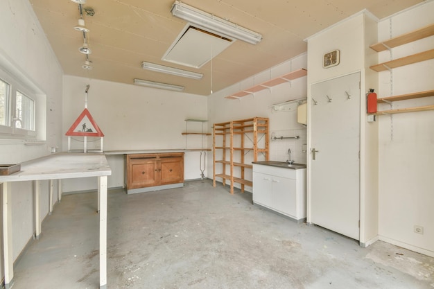 Spacious bright kitchen