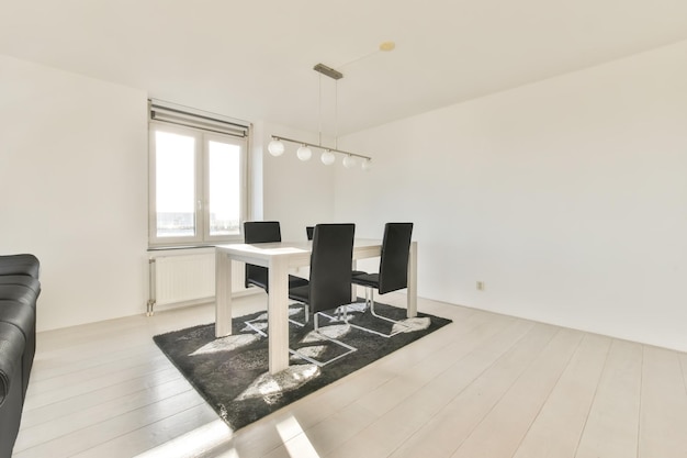 Spacious dining room