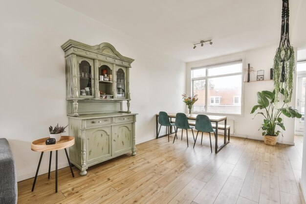 Spacious dining room