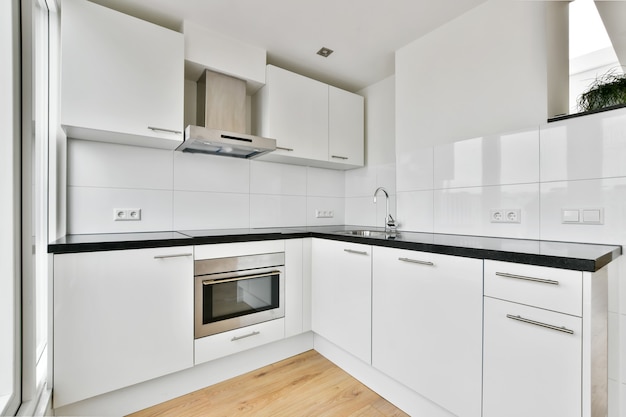 Spacious kitchen design