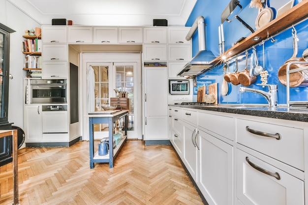 Spacious kitchen design