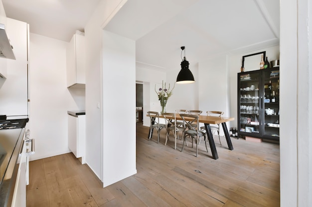 Spacious kitchen design