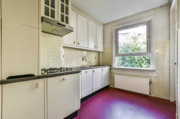 Spacious kitchen design