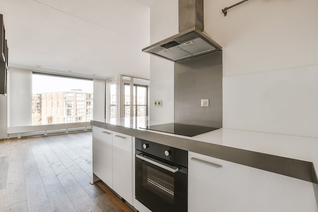 Spacious kitchen design