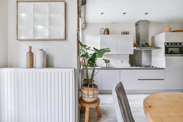 Spacious kitchen design