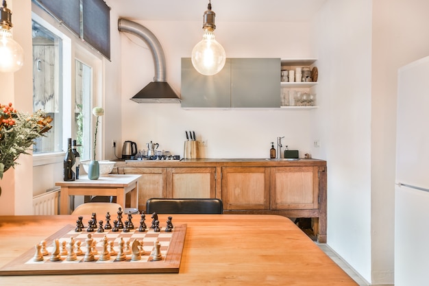 Spacious kitchen design