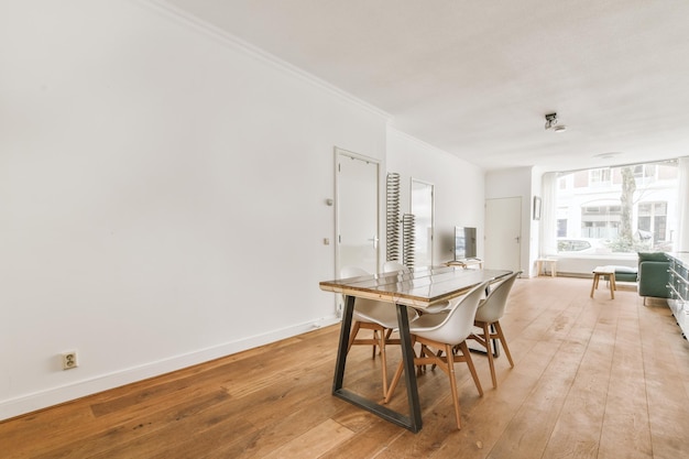 Spacious open plan kitchen and living room