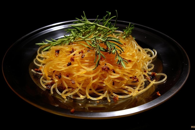 Foto spaghetti aglio e olio