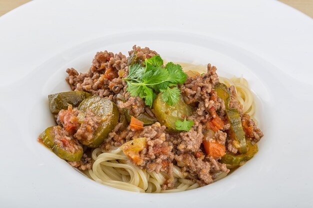 spaghetti bolognese