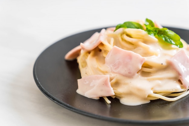 Prosciutto alla carbonara