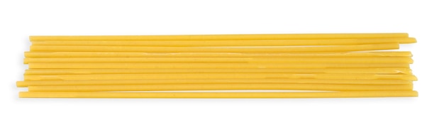 白い背景のスパゲッティ・クリッピング・パスに分離されたスパゲッティ