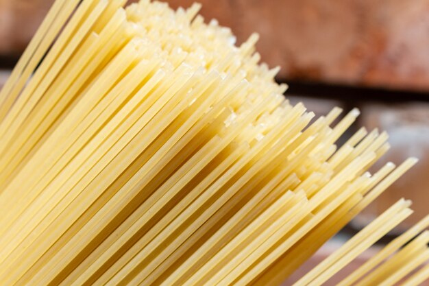 Spaghetti, macaroni, pasta close-up