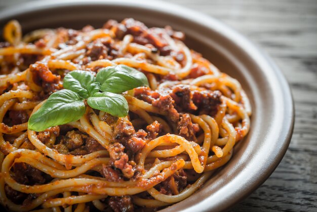 Spaghetti met bolognesesaus