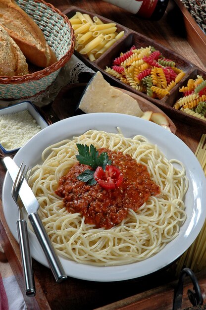 Spaghetti met bolognesesaus