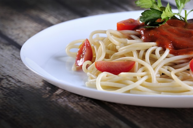 Spaghetti Met Tomatensaus