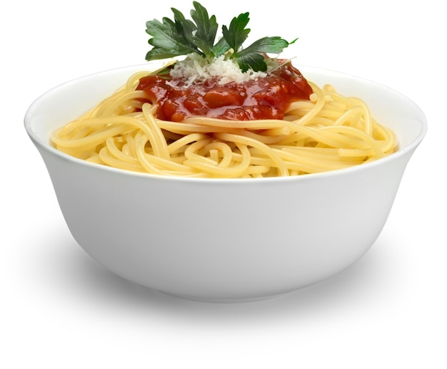 spaghetti met tomatensaus